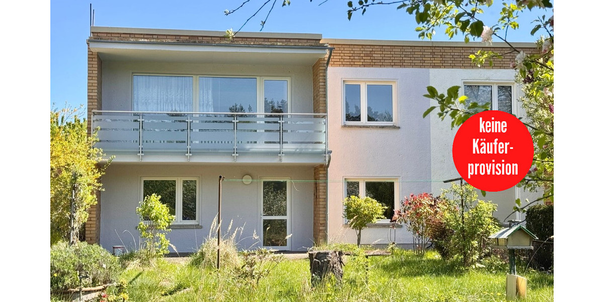 HORN IMMOBILIEN ++ RESERVIERT!Neubrandenburg Oststadt ruhige Randlage Doppelhaushälfte - Doppelhaushälfte Neubrandenburg Carlshöhe | Angebot:23310493