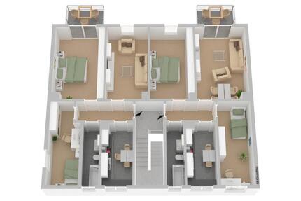 Wohnung Burow - 3 Zimmer, 60 m&sup2;, 385&euro; | Angebot:27722911