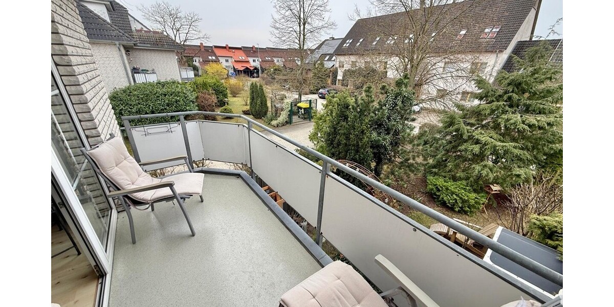 HORN IMMOBILIEN++ Neubrandenburg, helle 3-Raum ETW mit Balkon, Stellplatz und EBK -vermietet- - Etagenwohnung Neubrandenburg | Angebot:27279539