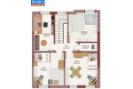 HORN IMMOBILIEN ++ charmantes Zweifamilienhaus in Klein Helle, nur 15 min bis Neubrandenburg - Zweifamilienhaus Klein Helle Klein Helle | Angebot:26994293
