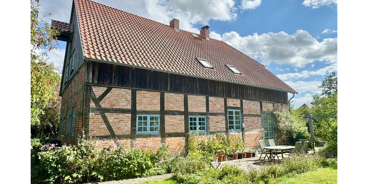 HORN IMMOBILIEN ++ großes stilvolles Fachwerkhaus in Rumpshagen bei Penzlin mit vielen Extras! - Einfamilienhaus Ankershagen / Rumpshagen Rumpshagen | Angebot:27346749