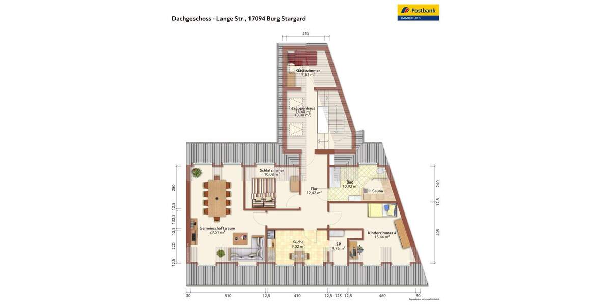 Einfamilienhaus Burg Stargard - 1 Zimmer, 320 m&sup2;, 399.000&euro; | Angebot:25747571