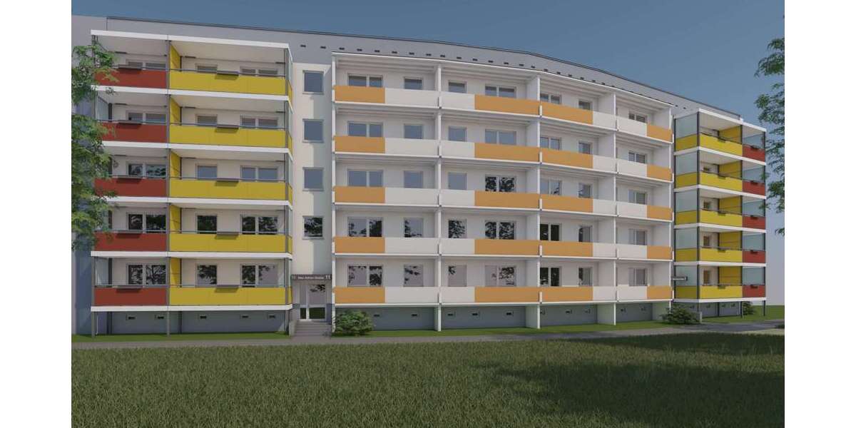 Etagenwohnung Neubrandenburg Datzeberg - 3 Zimmer, 71 m&sup2;, 409&euro; | Angebot:26739254