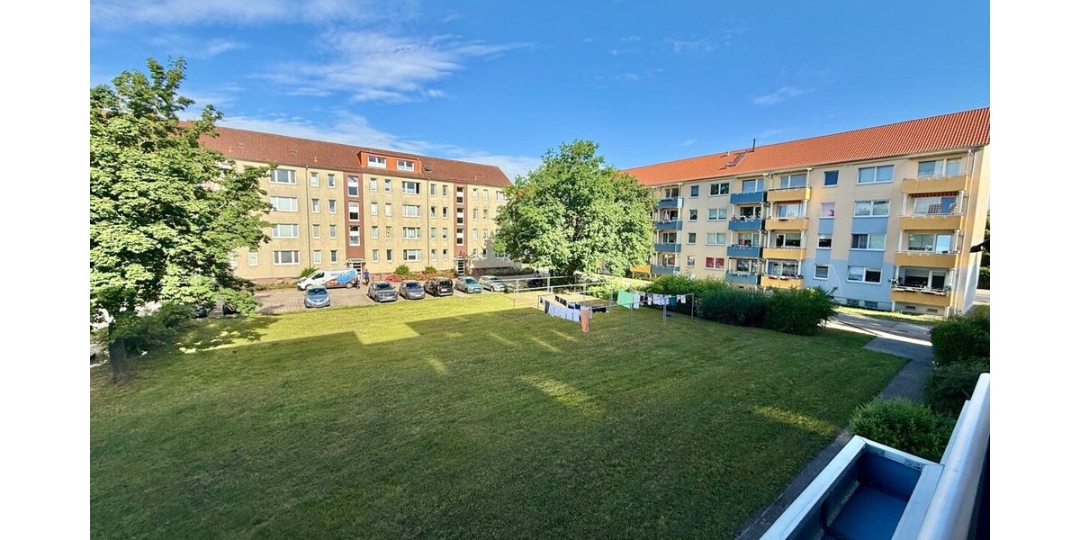 HORN IMMOBILIEN++ Neubrandenburg, renovierte 3-Raum Eigentumswohnung mit Balkon -bezugsfrei- - Etagenwohnung Neubrandenburg Datzeberg | Angebot:27003357