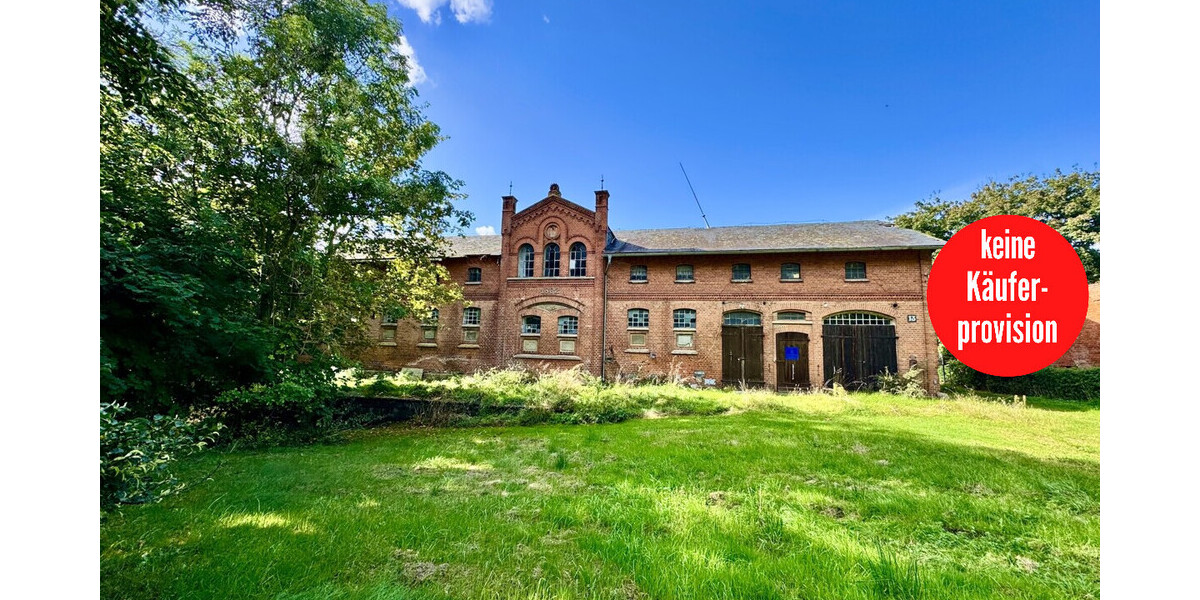 HORN IMMOBILIEN Denkmalgeschütztes Wohnhaus mit historischem Pferdestall, Breesen bei Neubrandenburg - Einfamilienhaus Breesen / Schwandt Schwandt | Angebot:27512083