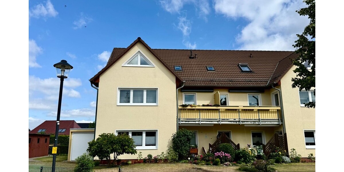 HORN IMMOBILIEN++ Neubrandenburg, schöne 3-Raum Eigentumswohnung mit Carport, Einbauküche und Balkon -nicht vermietet- - Maisonettenwohnung Neubrandenburg | Angebot:27095999