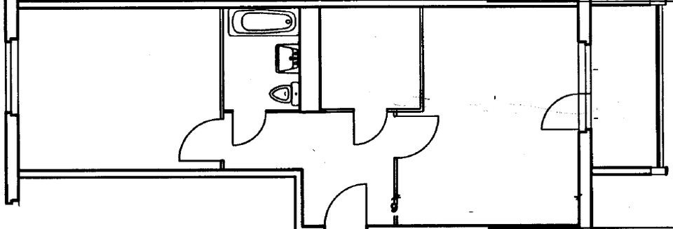 Etagenwohnung Neubrandenburg Datzeberg - 2 Zimmer, 41 m&sup2;, 282&euro; | Angebot:25342947