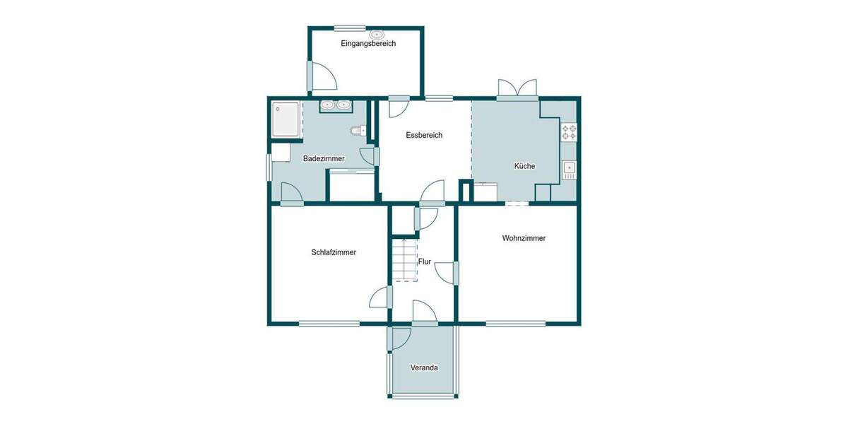 Einfamilienhaus Kublank - 4 Zimmer, 115 m&sup2;, 197.500&euro; | Angebot:25879114