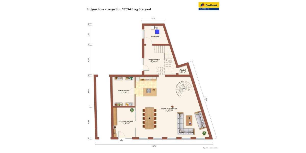 Einfamilienhaus Burg Stargard - 1 Zimmer, 320 m&sup2;, 399.000&euro; | Angebot:25747571