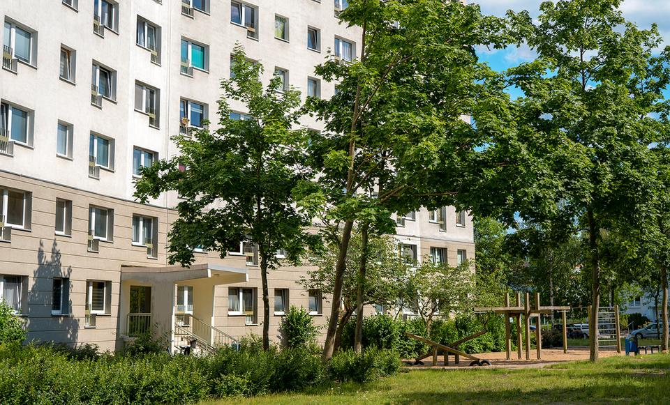 Etagenwohnung Neubrandenburg Carlshöhe - 3 Zimmer, 53 m&sup2;, 328&euro; | Angebot:25921584