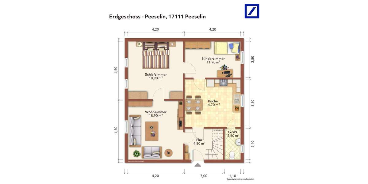 Einfamilienhaus Hohenmocker Peeselin - 5 Zimmer, 110 m&sup2;, 160.000&euro; | Angebot:25708807