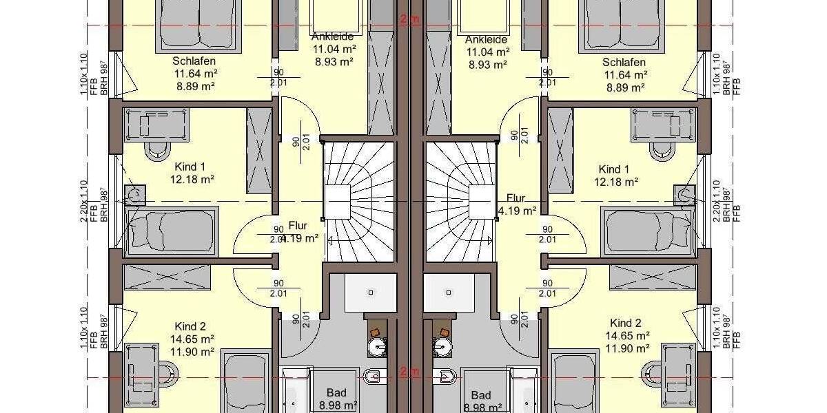 Ein Haus im Raum Neubrandenburg.für zwei Familen zwei Generationen - Doppelhaushälfte Blankenhof Chemnitz | Angebot:26086146