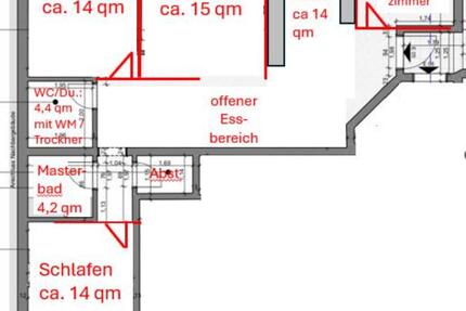 Wohnung Neustrelitz - 4 Zimmer, 105 m&sup2;, 880&euro; | Angebot:25147932