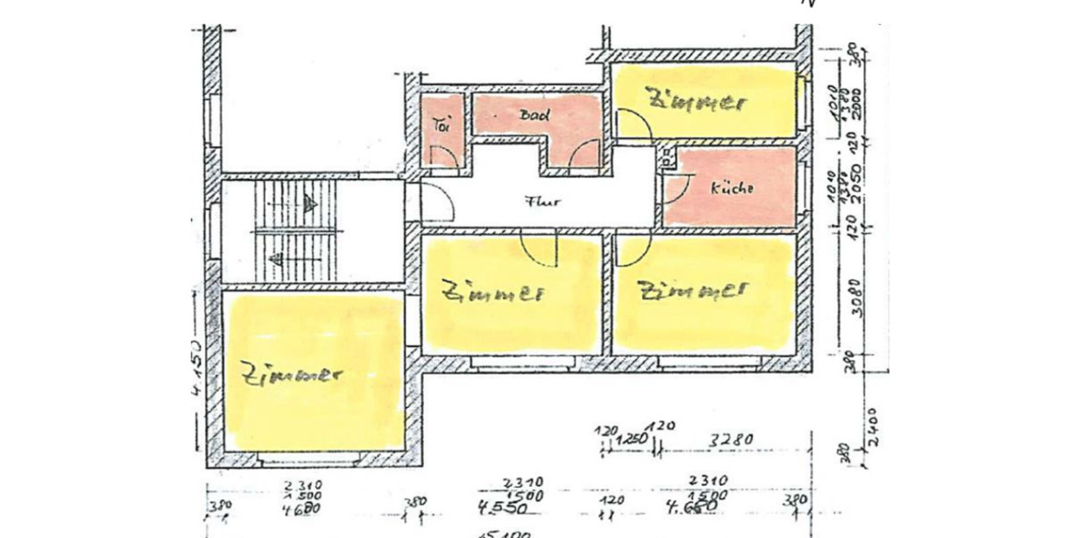 Etagenwohnung Friedland - 4 Zimmer, 83 m&sup2;, 420&euro; | Angebot:22509926