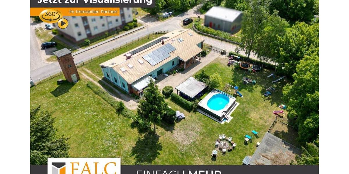 Einfamilienhaus Ankershagen Friedrichsfelde - 9 Zimmer, 256 m&sup2;, 420.000&euro; | Angebot:25668634