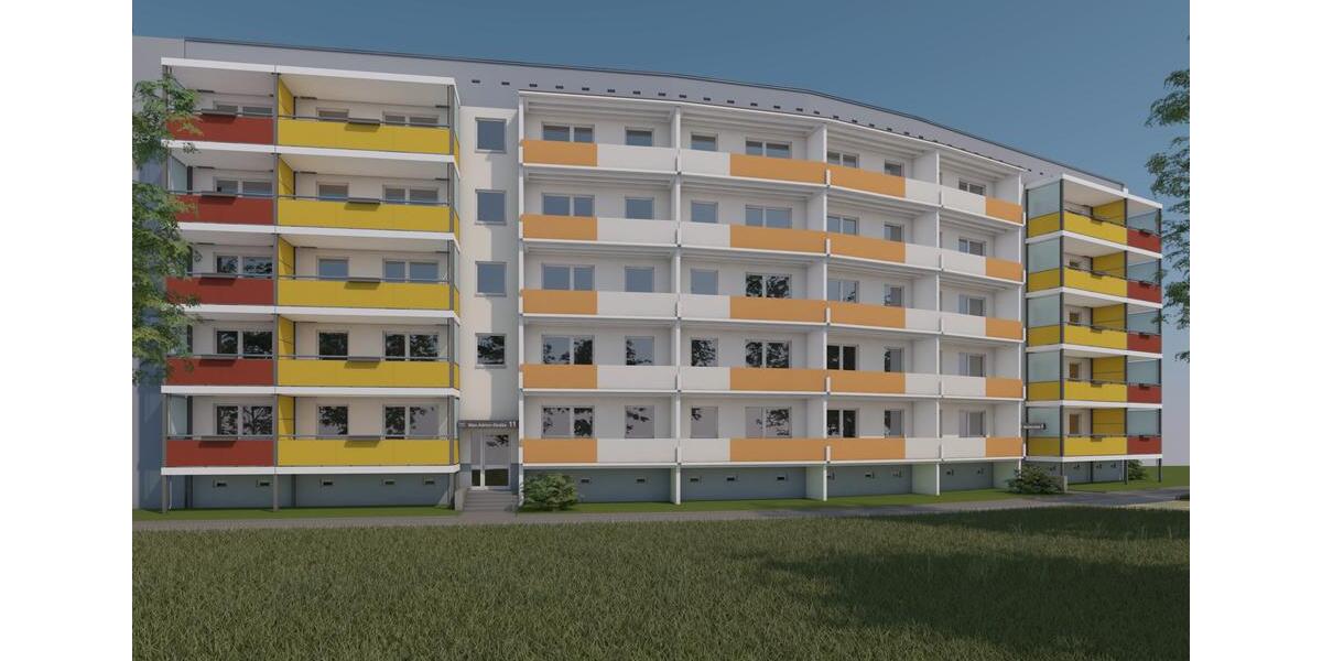 Etagenwohnung Neubrandenburg Datzeberg - 4 Zimmer, 87 m&sup2;, 440&euro; | Angebot:25899543
