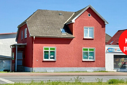 HORN IMMOBILIEN++ Neubrandenburg, Wohnhaus in der Nähe vom Stadtzentrum, mit Keller und Stellplatz -vermietet- - Haus Neubrandenburg | Angebot:23598141