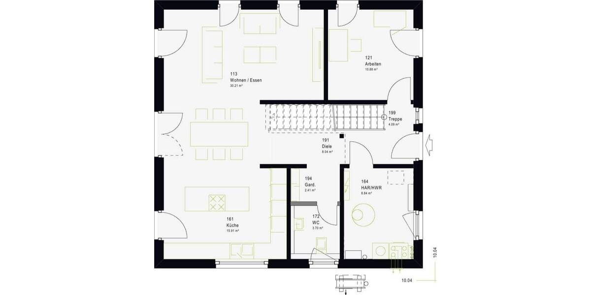 Einfamilienhaus Altentreptow - 5 Zimmer, 163 m&sup2;, 450.000&euro; | Angebot:26156274