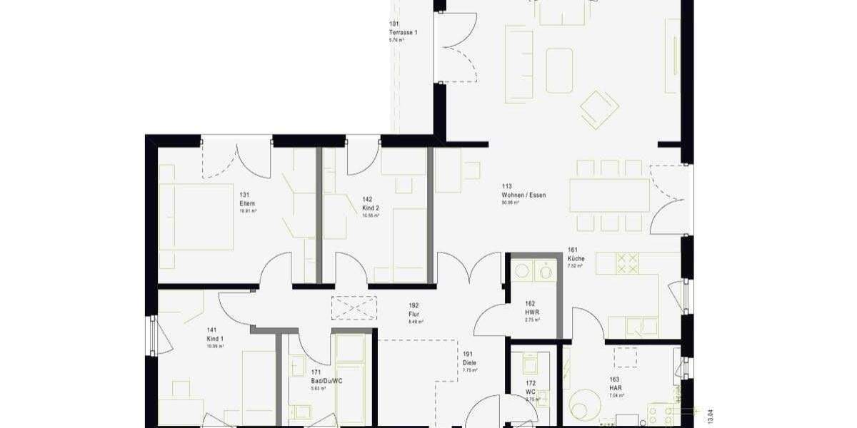 Mehrfamilienhaus, Wohnhaus Neubrandenburg Tannenkrug - 4 Zimmer, 136 m&sup2;, 454.000&euro; | Angebot:25798680