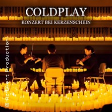 Coldplay Musik bei Kerzenschein 26.09.2026 Konzertkirche Neubrandenburg