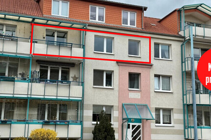 HORN IMMOBILIEN++RESERVIERT! Neubrandenburg, 4-Raum Eigentumswohnung, modernisiert, EBK und Stellplatz -bezugsfrei- - Wohnung Neubrandenburg | Angebot:26019014