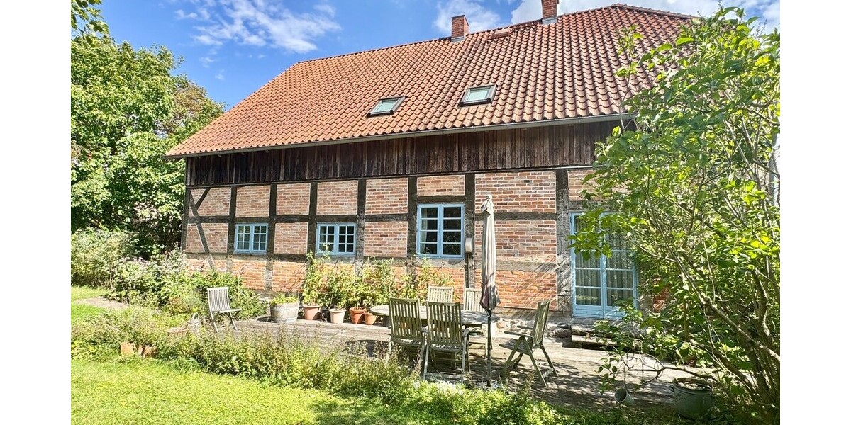 HORN IMMOBILIEN ++ großes stilvolles Fachwerkhaus in Rumpshagen bei Penzlin mit vielen Extras! - Einfamilienhaus Ankershagen / Rumpshagen Rumpshagen | Angebot:27346749