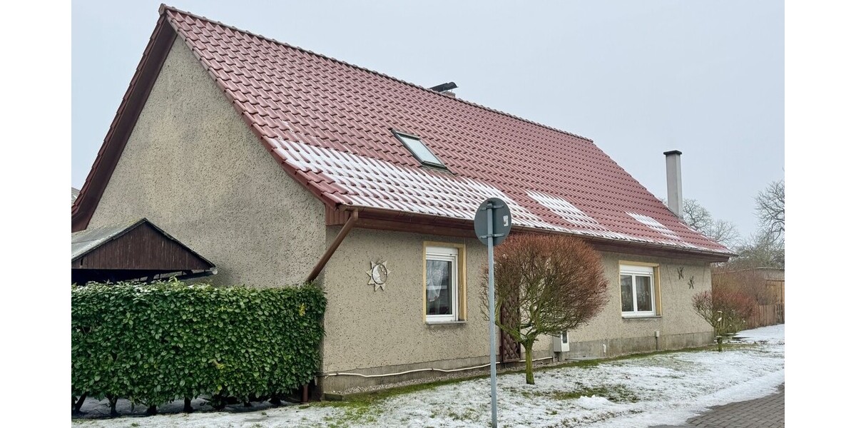 HORN IMMOBILIEN ++ freistehendes Einfamilienhaus in Pasenow bei Woldegk - Einfamilienhaus Woldegk / Pasenow Pasenow | Angebot:25281365