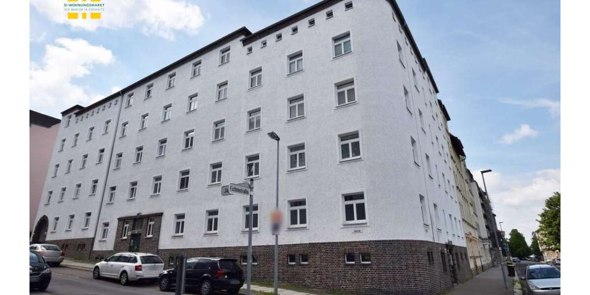 Etagenwohnung Chemnitz Chemnitz - 1 Zimmer, 37 m&sup2;, 210&euro; | Angebot:25148143