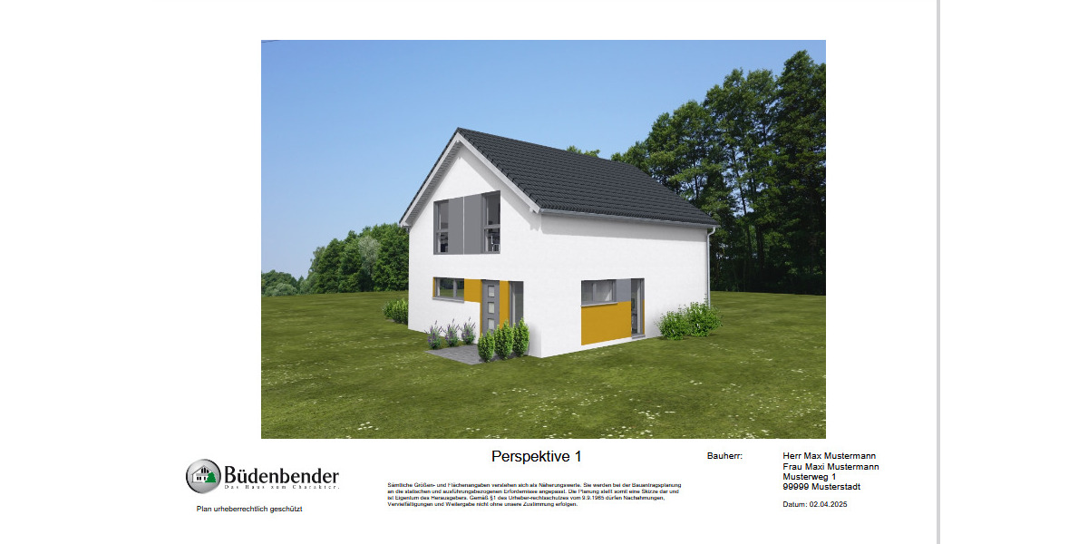 Ein Haus im Raum Neubrandenburg. Modern und individuell geplant. - Einfamilienhaus Blankenhof Chemnitz | Angebot:26086148