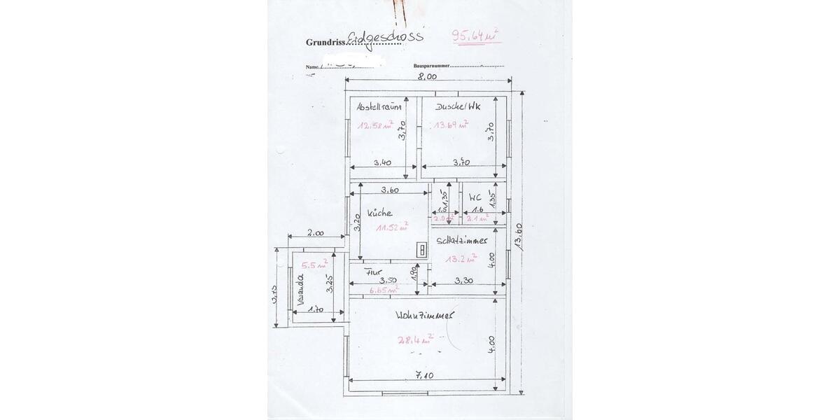 Einfamilienhaus Burow - 4 Zimmer, 125 m&sup2;, 65.000&euro; | Angebot:26208635