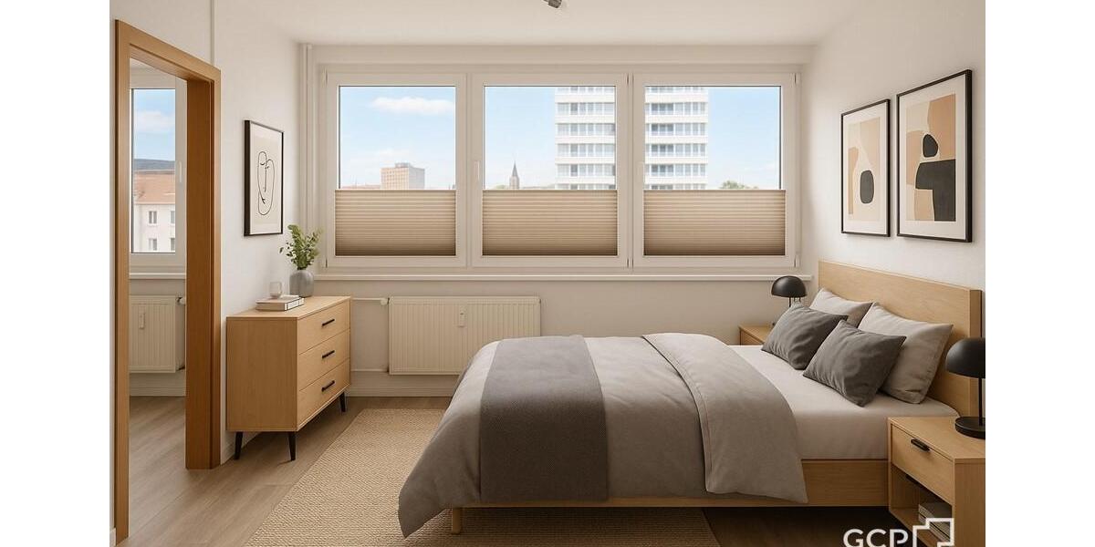 Etagenwohnung Neubrandenburg - 2 Zimmer, 42 m&sup2;, 403&euro; | Angebot:20750271