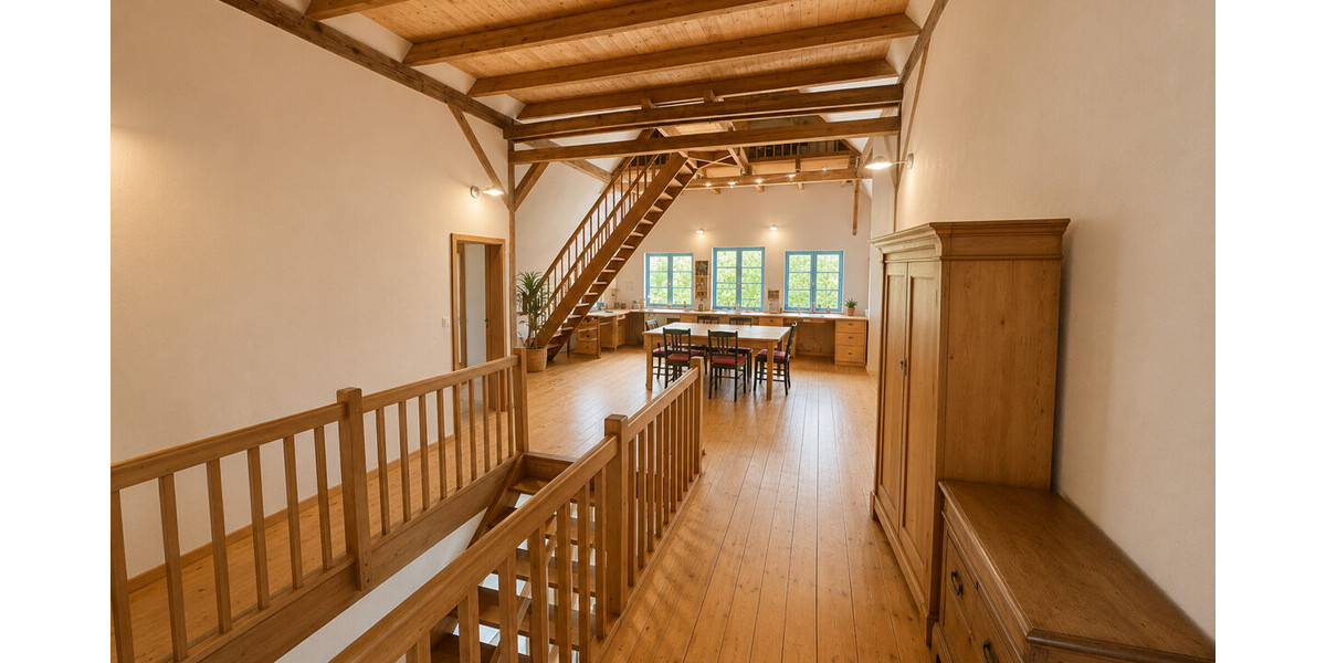 HORN IMMOBILIEN ++ großes stilvolles Fachwerkhaus in Rumpshagen bei Penzlin mit vielen Extras! - Einfamilienhaus Ankershagen / Rumpshagen Rumpshagen | Angebot:27346749