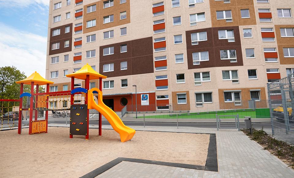 Etagenwohnung Neubrandenburg Carlshöhe - 1 Zimmer, 37 m&sup2;, 234&euro; | Angebot:25852764