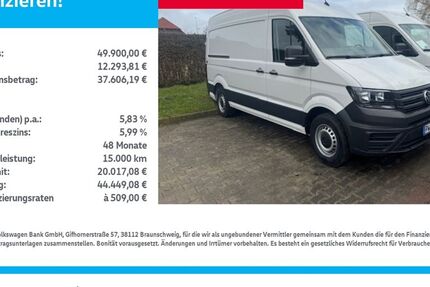 VW Crafter 9.900 km 47.500 &euro; Woldegk 17348