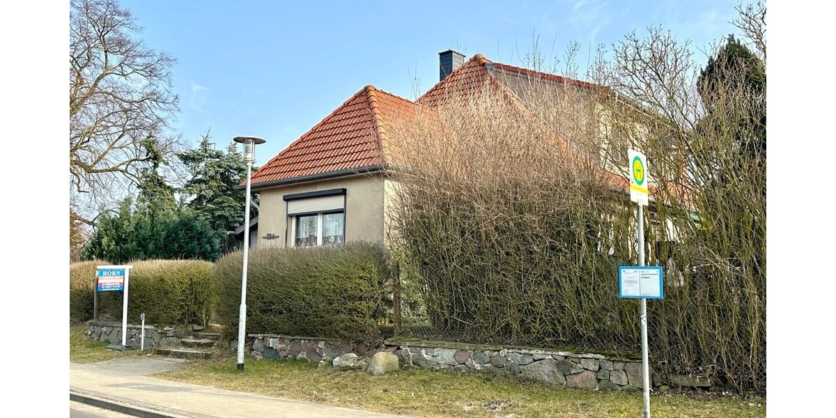 HORN IMMOBILIEN ++ Doppelhaushälfte mit großem Grundstück in Burg Stargard Quastenberg - Doppelhaushälfte Burg Stargard | Angebot:25821902