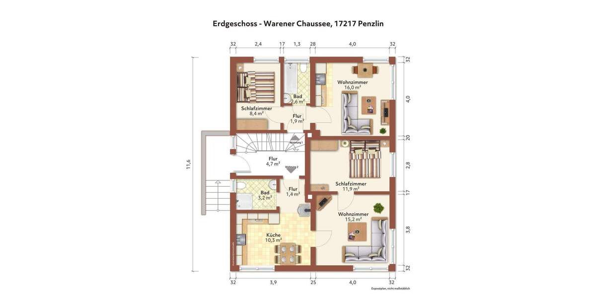 Einfamilienhaus Penzlin - 7 Zimmer, 123 m&sup2;, 220.000&euro; | Angebot:25708803
