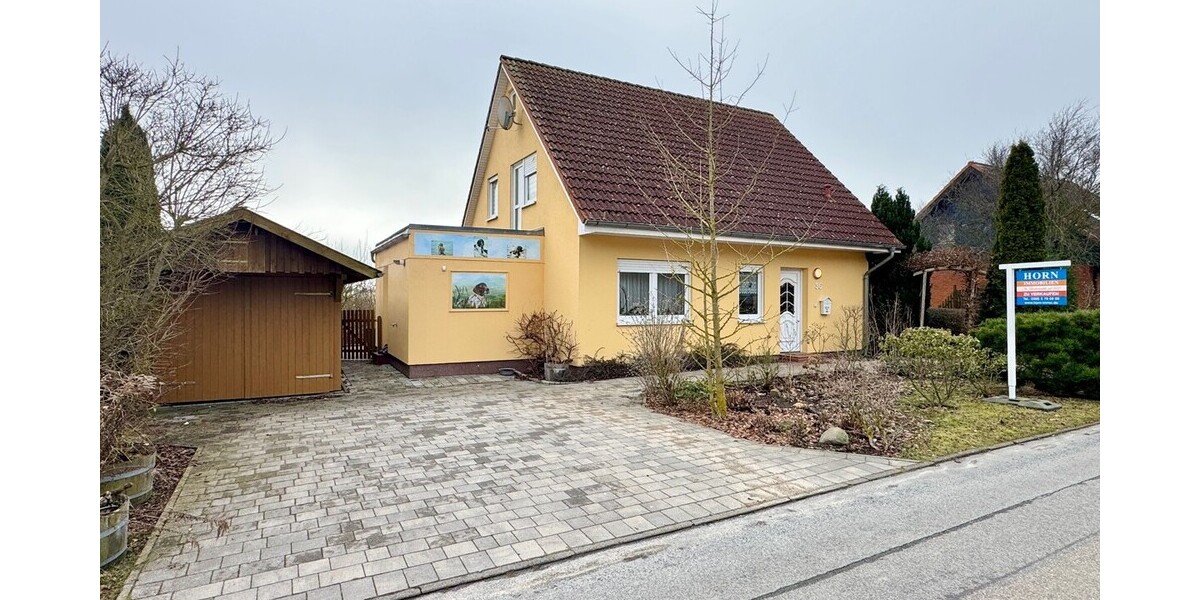 HORN IMMOBILIEN ++ Einfamilienhaus in Randlage mit tollem Weitblick in Kaluberhof, 14 km bis NB - Einfamilienhaus Groß Teetzleben / Kaluberhof Kaluberhof | Angebot:24221358