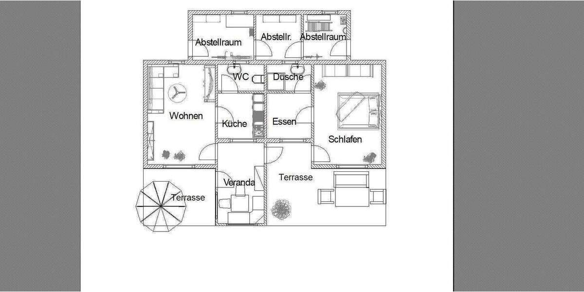 Bungalow Penzlin Wustrow - 3 Zimmer, 66 m&sup2;, 89.000&euro; | Angebot:25780116