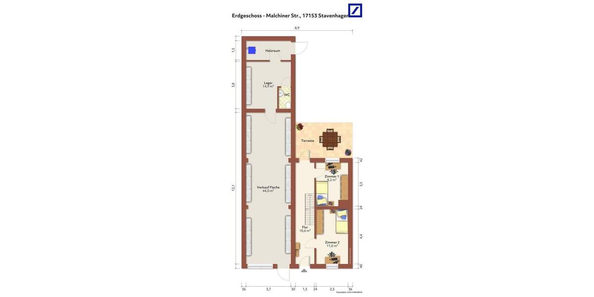 Einfamilienhaus Stavenhagen Stavenhagen, Reuterstadt - 6 Zimmer, 80 m&sup2;, 140.000&euro; | Angebot:25781135