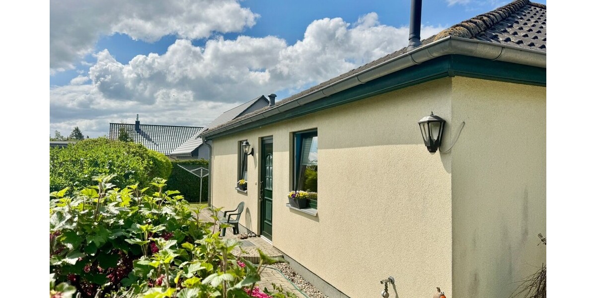 HORN IMMOBILIEN ++ RESERVIERT! Einfamilienhaus im Bungalowstil in Chemnitz bei Neubrandenburg - Bungalow Chemnitz Chemnitz | Angebot:26704796