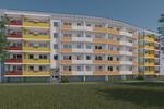 Etagenwohnung Neubrandenburg Datzeberg - 3 Zimmer, 71 m&sup2;, 399&euro; | Angebot:26665772