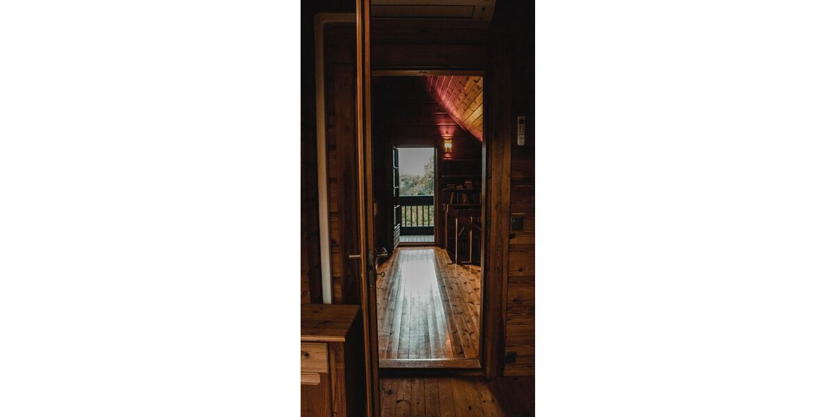 Provisionsfrei* Blockbohlenhaus mit Solaranlage & großem Grundstück - Wohnen im Naturparadies von Rühlow (Sponholz) - Einfamilienhaus Rühlow Rühlow | Angebot:26256230