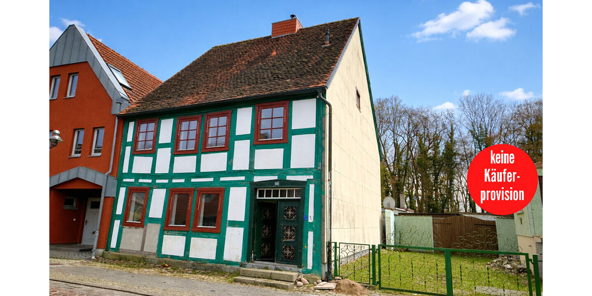 HORN IMMOBILIEN++ Friedland, historisches Stadthaus mit 6 Zimmern, Kaminöfen, 2 Bädern und Garage - Einfamilienhaus Friedland | Angebot:26181375
