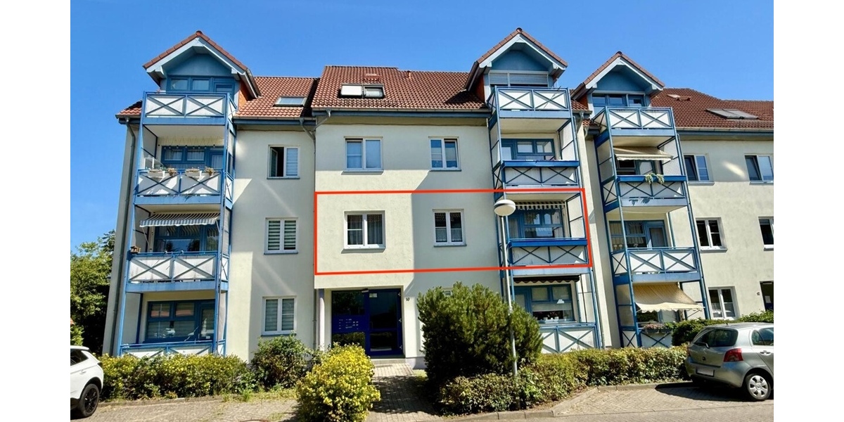 HORN IMMOBILIEN++ Neubrandenburg, 3-Raum Eigentumswohnung mit Balkon und Carport -nicht vermietet- - Etagenwohnung Neubrandenburg | Angebot:27284582