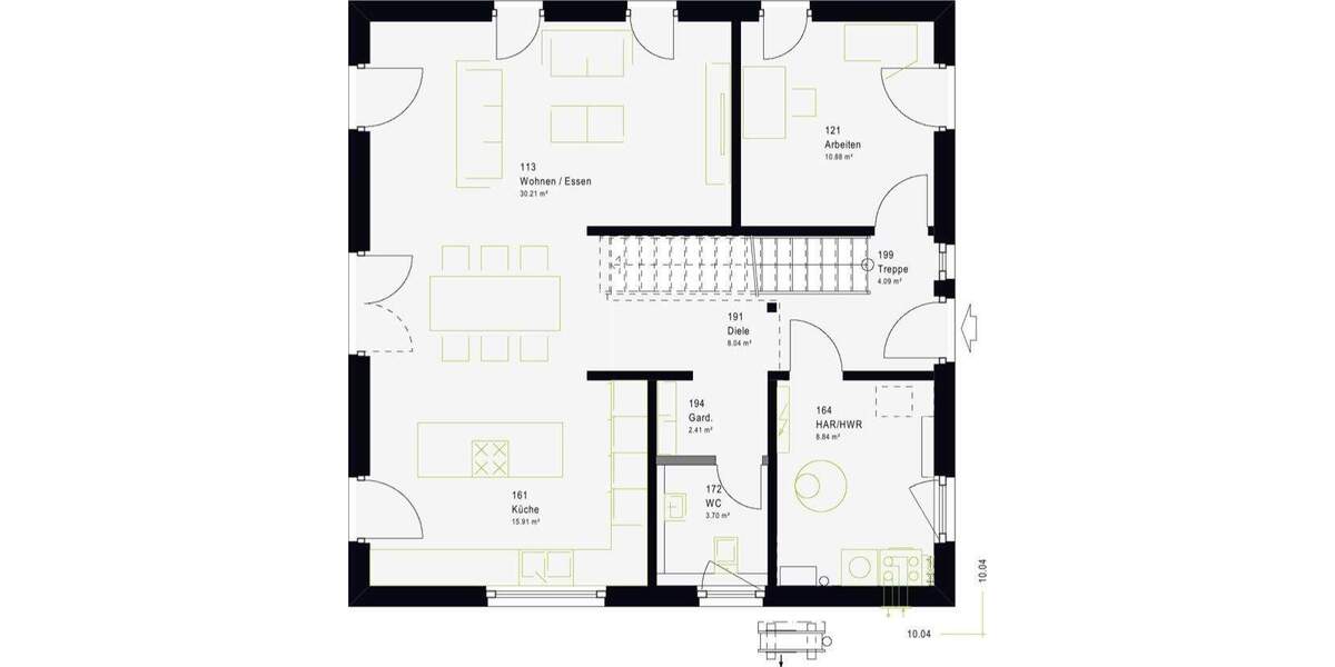 Einfamilienhaus Neubrandenburg Vogelviertel - 5 Zimmer, 163 m&sup2;, 465.000&euro; | Angebot:25733724