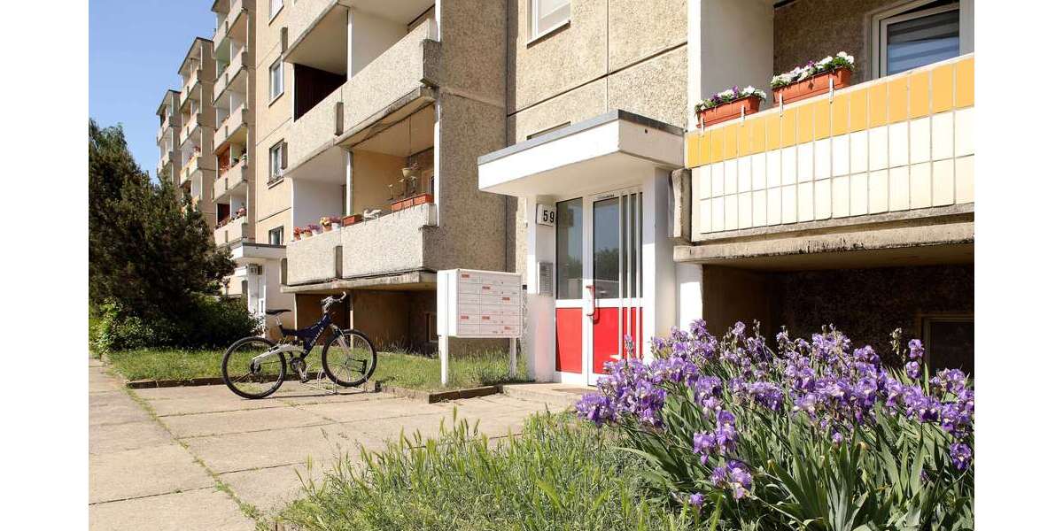 Etagenwohnung Neubrandenburg Fritscheshof - 3 Zimmer, 62 m&sup2;, 367&euro; | Angebot:25834941