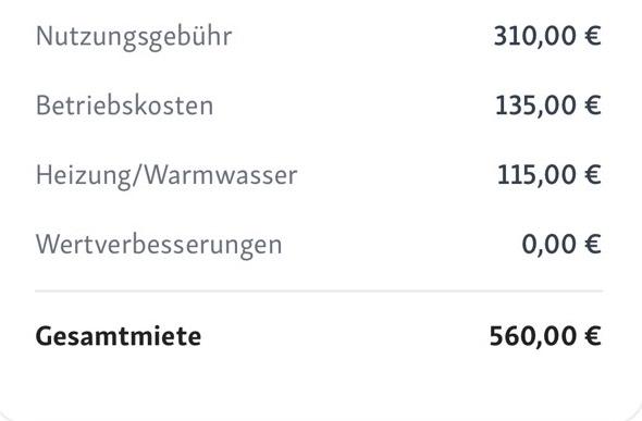 Etagenwohnung Neubrandenburg Carlshöhe - 3 Zimmer, 56 m&sup2;, 560&euro; | Angebot:25748531