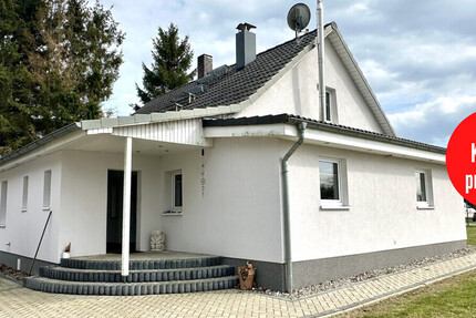 HORN IMMOBILIEN ++ RESERVIERT! schönes Einfamilienhaus mit großem Grundstück in Randlage, Jatzke bei Friedland - Haus Friedland / Jatzke Jatzke | Angebot:26339708
