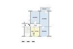 Etagenwohnung Neubrandenburg Datzeberg - 3 Zimmer, 66 m&sup2;, 416&euro; | Angebot:26664588